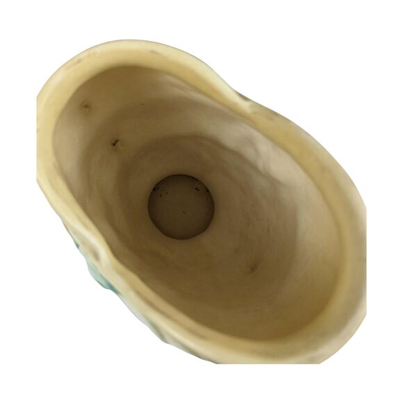 Vintage Hull Pottery Vase: Yellow Wildflower Art Pottery, 1940s - Picture 4 of 7